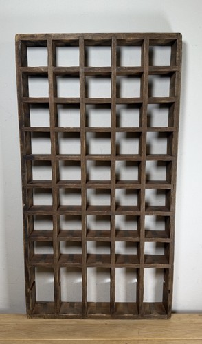 Antique hardwood cubby - antique, pigeon