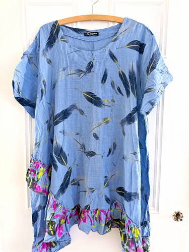 New collection blue floral - new,