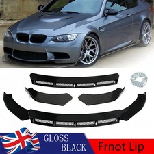 Gloss Black Front Bumper Lip