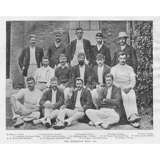 CRICKET The Australian Team -