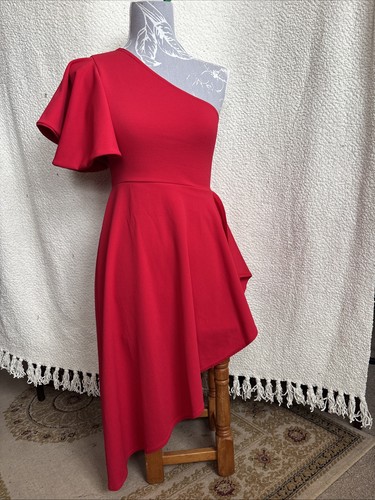 Boohoo asymmetric frill - asymmetric,