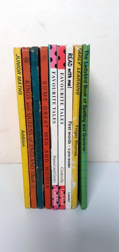Nine vintage ladybird - vintage,