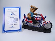 The Hamilton Collection Faithful Fuzzies Born To Ride Cool Cruising Biker Figure