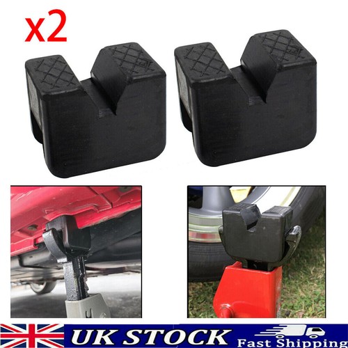 Rubber axle jack pad - 2x,