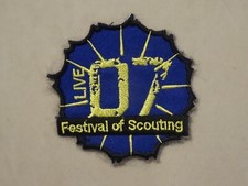 Festival of Scouting Live 07 Badge (2007) {O2 Arena}