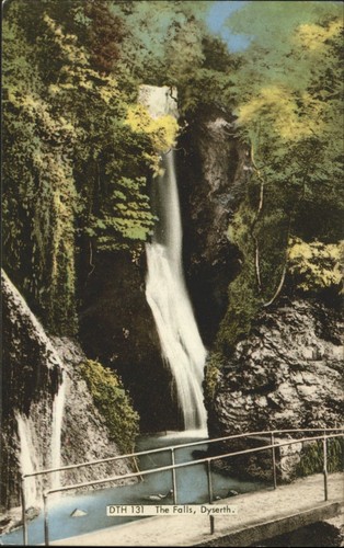Vintage frith card the falls - card,