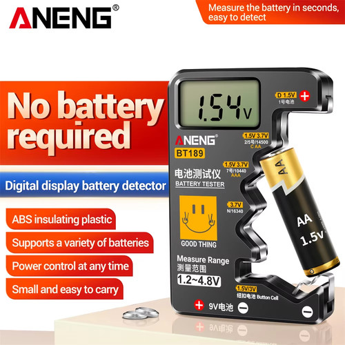 Aneng bt189 battery - aneng, tester
