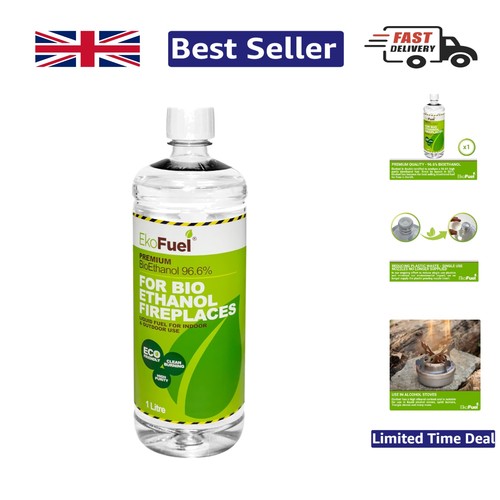 Litre bioethanol fuel - ,