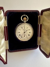 Solid Silver Swiss Chronograph