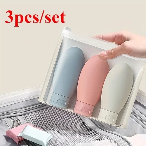 3pcleak proof silicone travel - silicone,