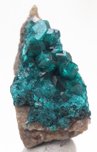 Dioptase crystal mineral - dioptase,