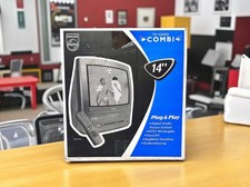 Philips 14” CRT TV VHS Combo 14PVI 11/07 Brand New, Sealed, Rare Retro TV