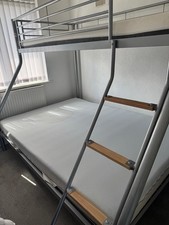 Castle Bed (metal) + Double Bed