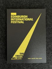 Edinburgh International Festival 2025 Official Programme Brochure Scotland 