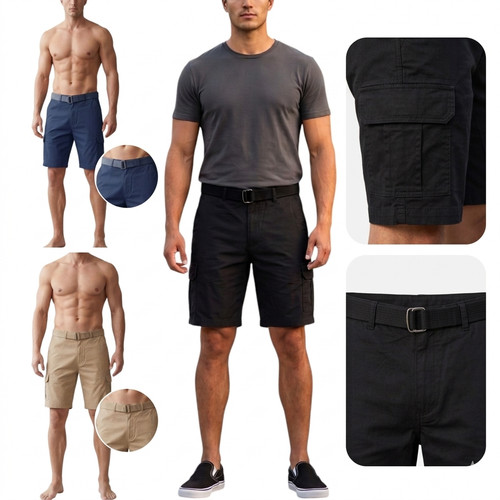 Mens cargo shorts relax fit - relax,