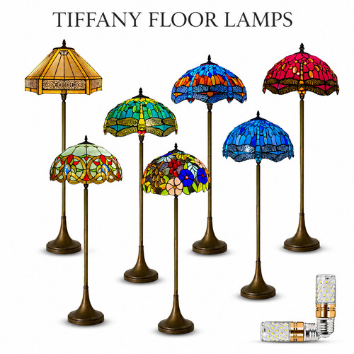 Tiffany style floor lamp - style,