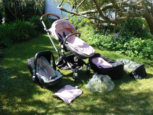 Bugaboo cameleon pink pram - pink,