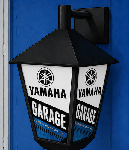 Yamaha motorbike racing large - motorbike,