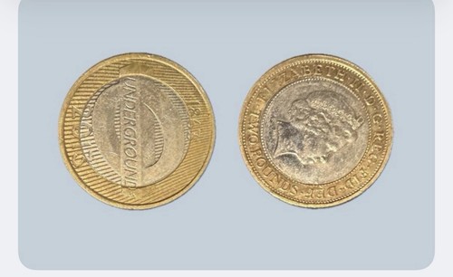 Two pounds coin - £2,
