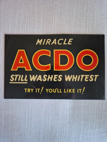 Vintage acdo washing - vintage, powder