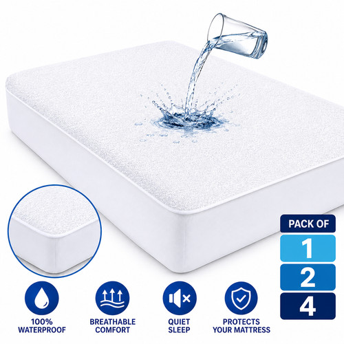 100 waterproof mattress cover - 100%,