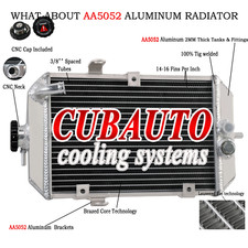 Aluminium Radiator For Yamaha Raptor 660R YFM660R 2001-2005 ATV 2005 2004 2003
