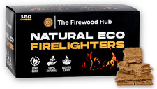 Eco natural wood firelighters - natural,