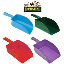 FEED SCOOP FOR HORSES LIVESTOCK ASSORTED COLOURS - SMALL MEDIUM LARGE