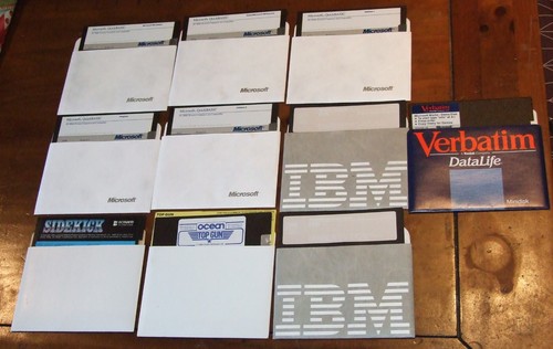 25in 360k disks of - 360k,