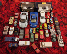 Diecast scrapyard Cars and Trucks Job Lot Vintage different makes Corgi Matchbox