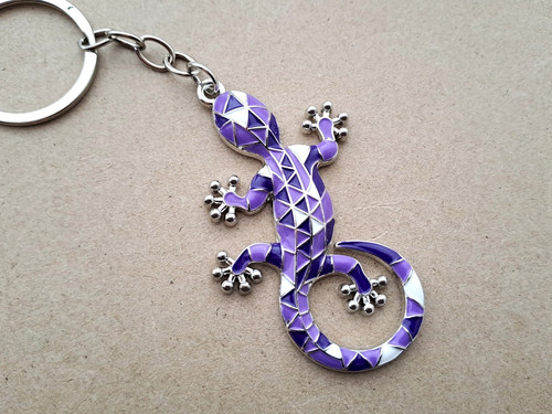 Lizard keychain pendant - lizard,