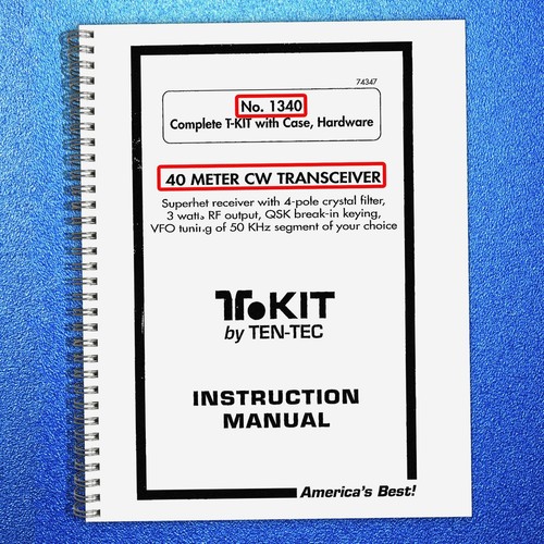 Ten tec 1340 meter cw - 1340,