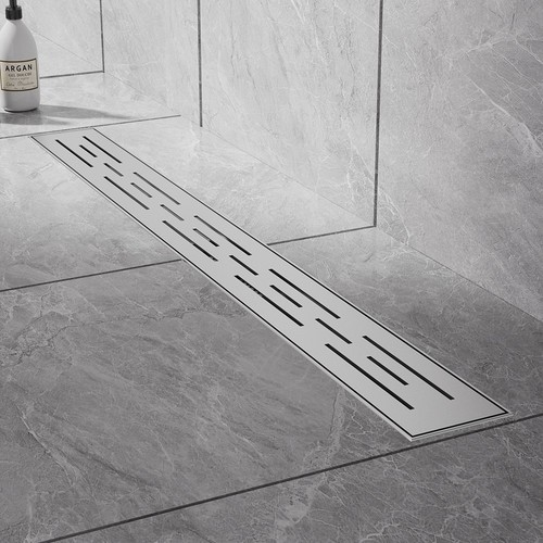 Linear shower drain stainless - linear,