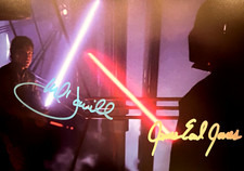 Star wars signed james - star,