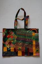 Vintage Liberty Of London Oil Cloth Bag Collier Campbell Kasak Design