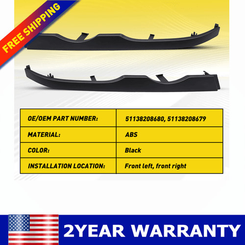 Headlight filler trim - headlight, pair