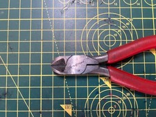 Snap On Diagonal Cutter Nippers Snips Side Cut Wire Precision 185CCP Mini Tool