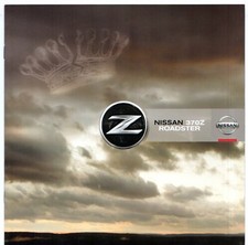 Nissan 370Z Roadster 2010-13 UK Market Sales Brochure GT 