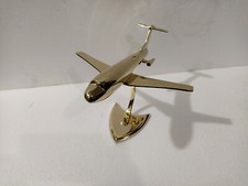 Brass Aeroplane Model Jet