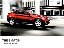 ORIGINAL 2010 BMW X6 SPORTS ACTIVITY COUPE BROCHURE ~ 68 PAGES ~11.5" X 9"