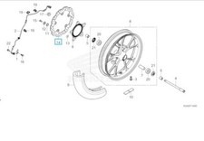 NEW GENUINE HONDA FRONT BRAKE