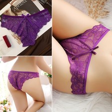 Cute Bow Sexy Womens See