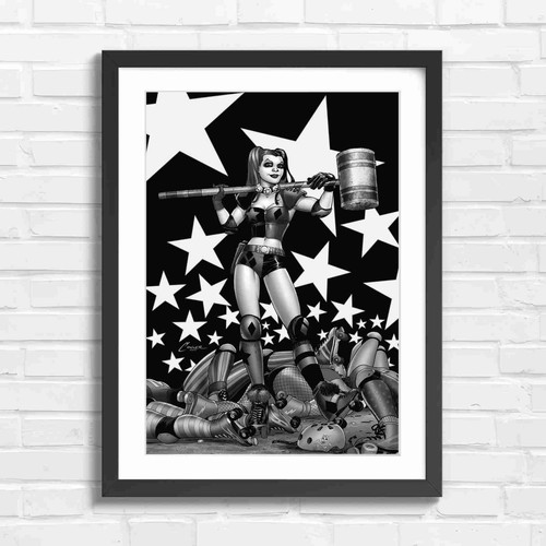 Bold comic book harley quinn - bold,