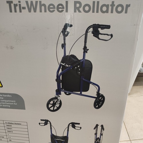 Crane wheel rollator walker - 3,