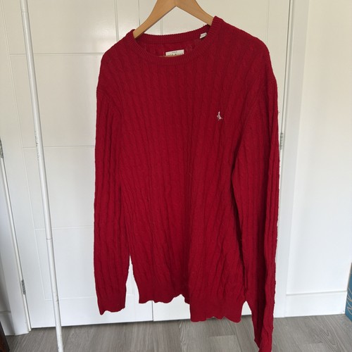 Jack wills men red jumper - jack, xl