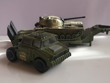 Vintage Matchbox Battle Kings Low Loader Tank Transporter 1974