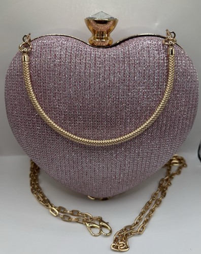 Pink glitter heart shaped - glitter,