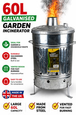 60l garden incinerator bin - 60l,
