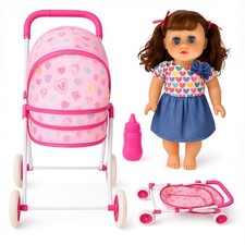 Baby doll pram with inch - baby,