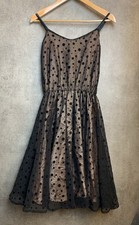 Polka Dot Dress Women's Small
